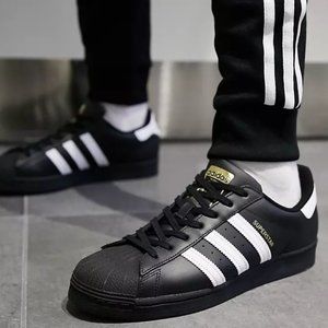Adidas Superstar Sneakers - Black / White